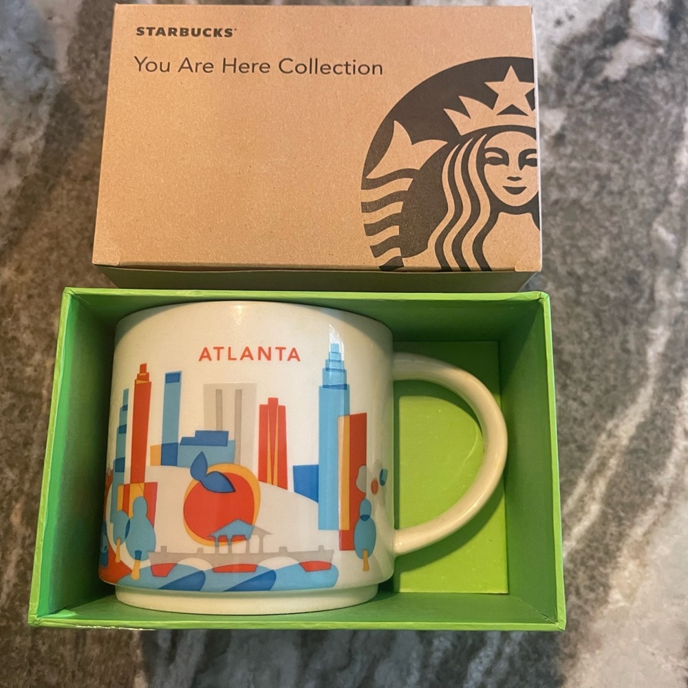 Starbucks Are We Here mug